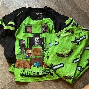 Boys Minecraft pajama set